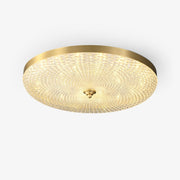 Orlena Modern Minimalist Brass Acrylic Ceiling Lamp-Neutral Decor