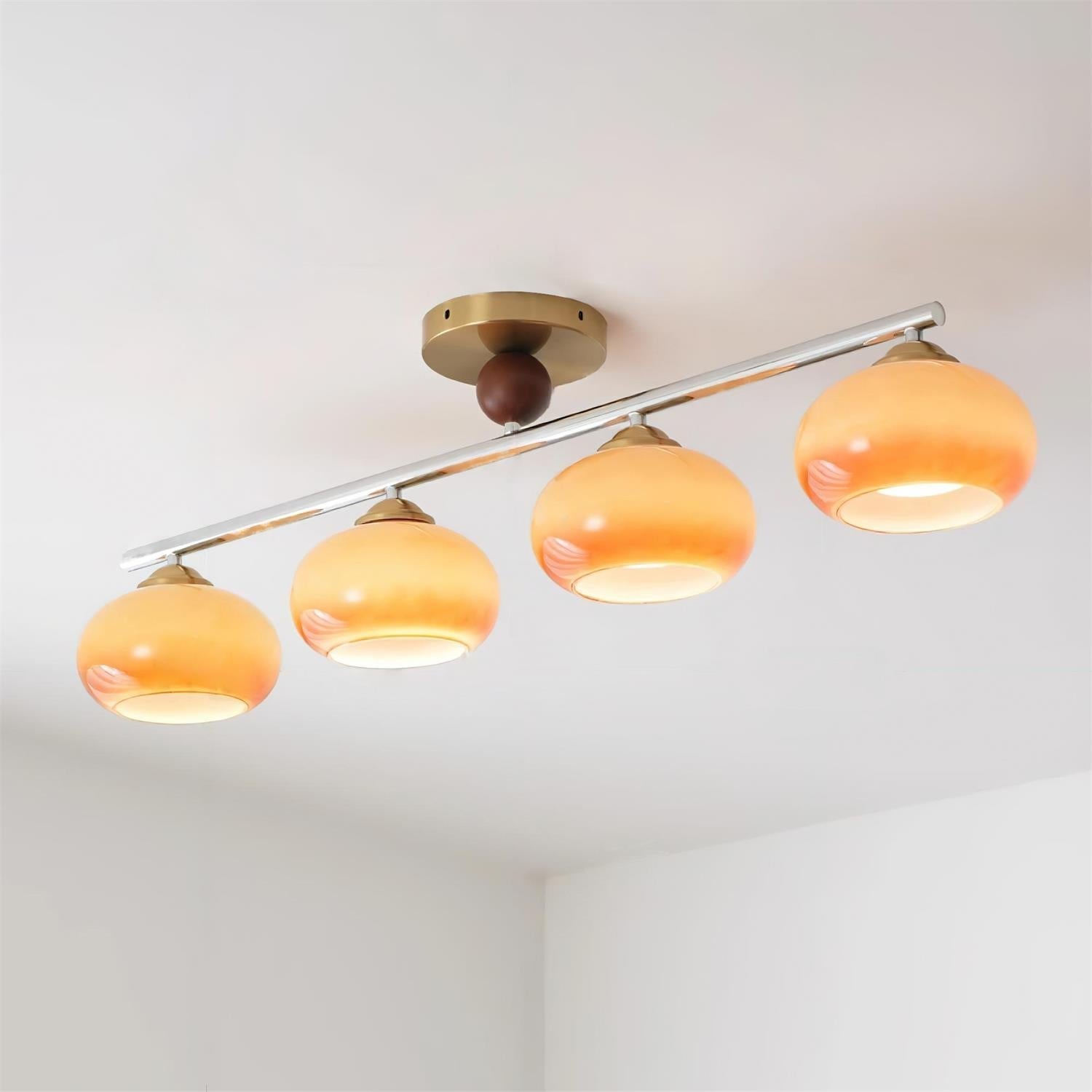 Charlotte Modern Glass Ceiling Light