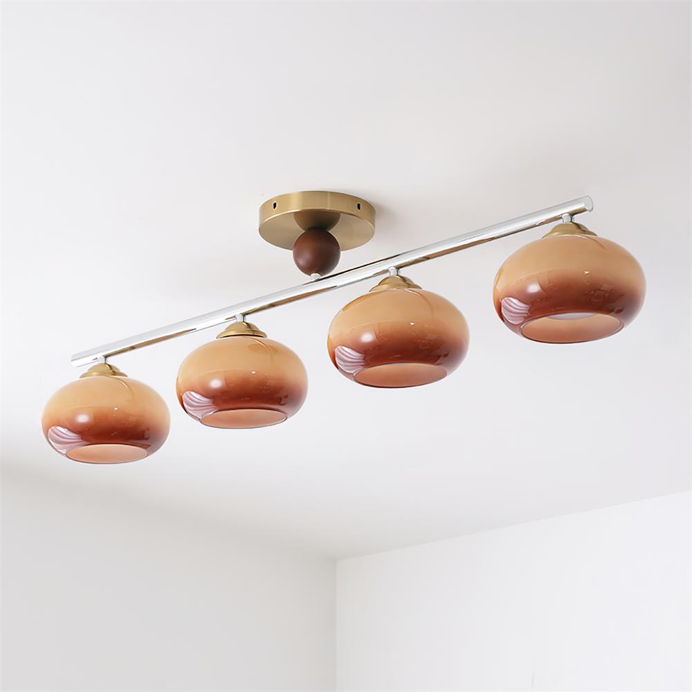 Charlotte Modern Glass Ceiling Light