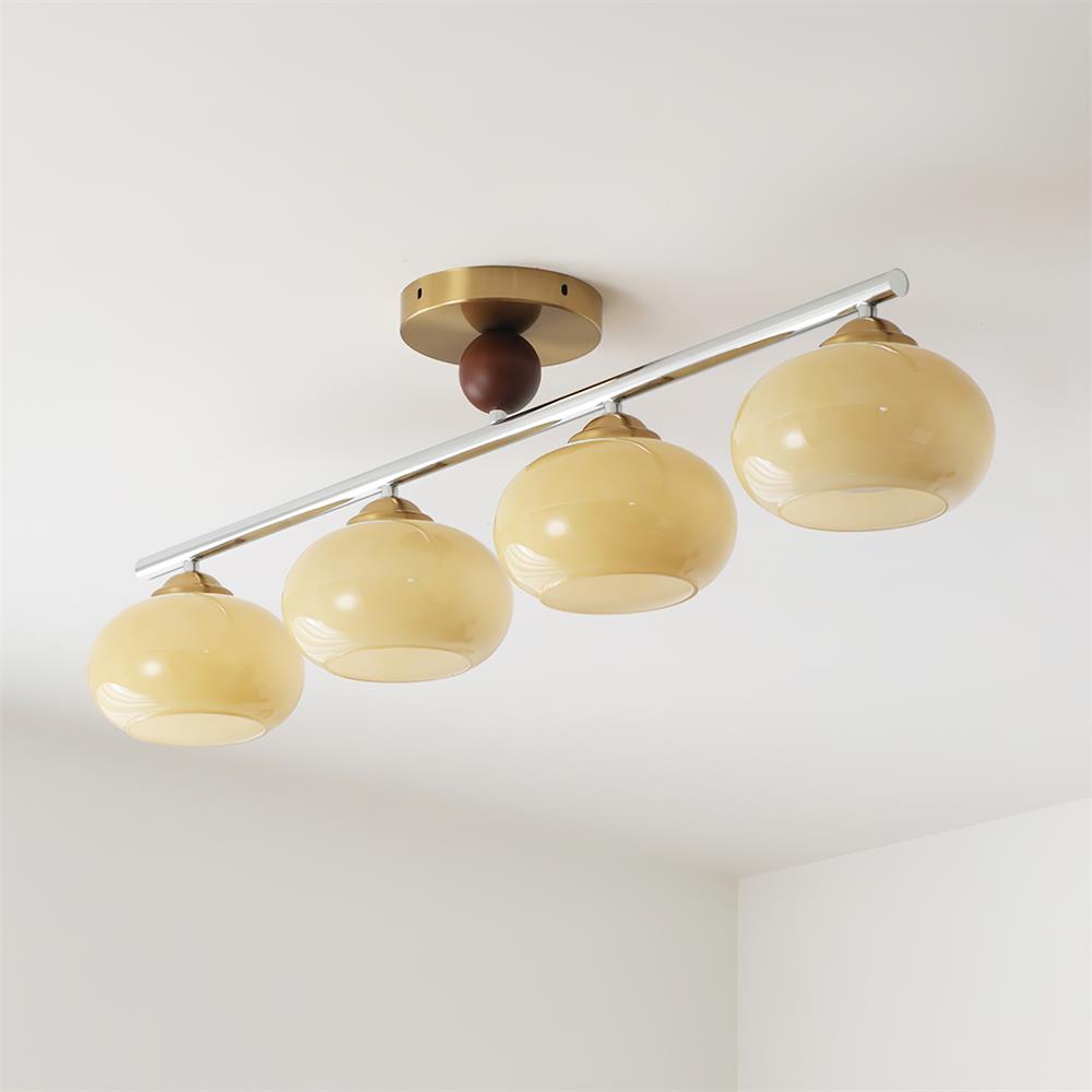 Charlotte Modern Glass Ceiling Light