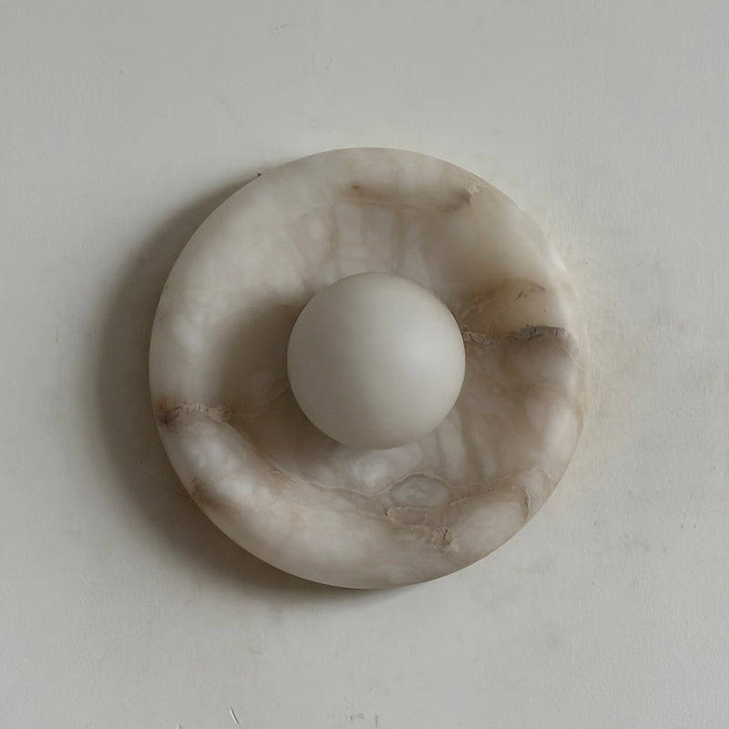 Back view of the Orli Wall Lamp showing the mounting hardware.