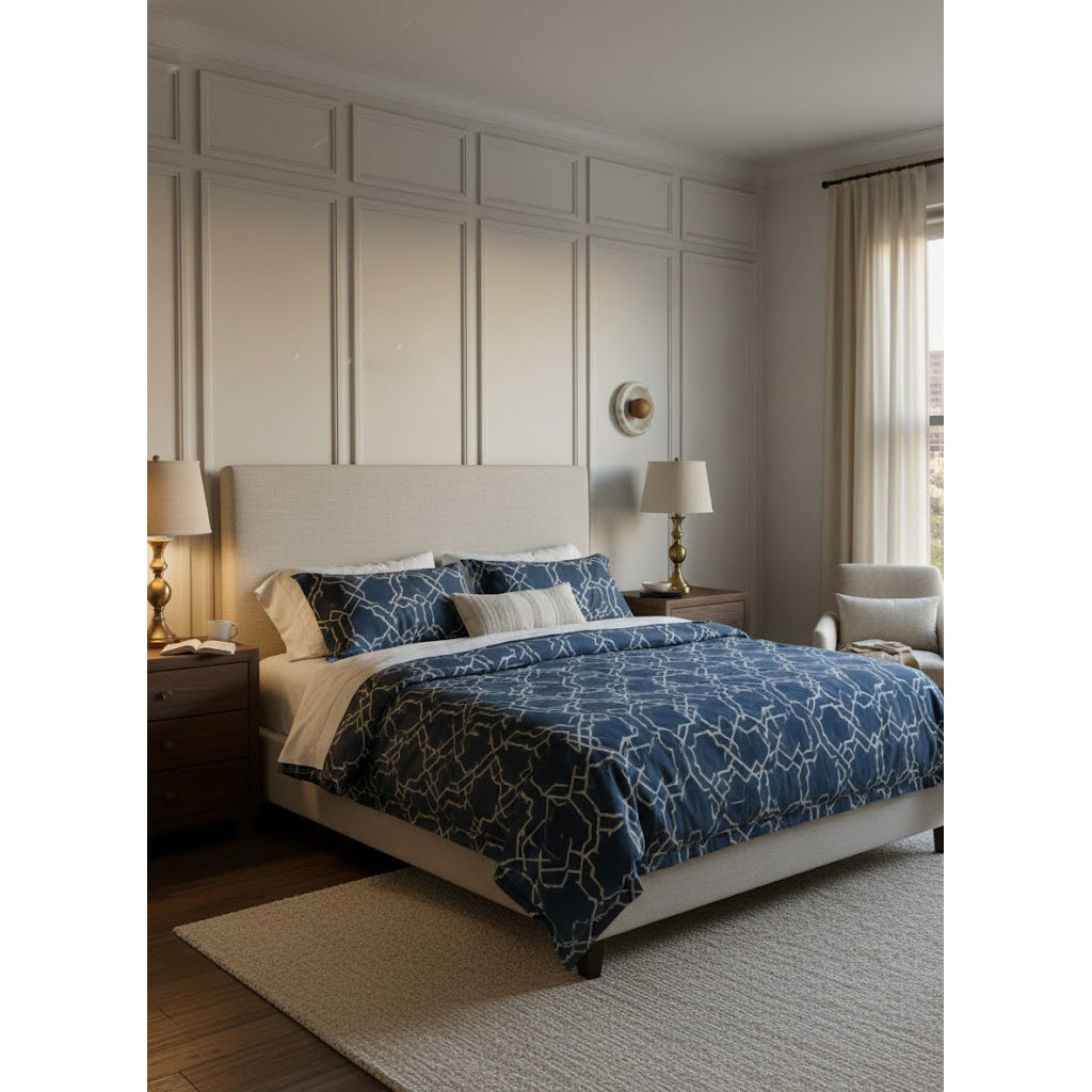 Orli Wall Lamp installed in a modern living room setting.