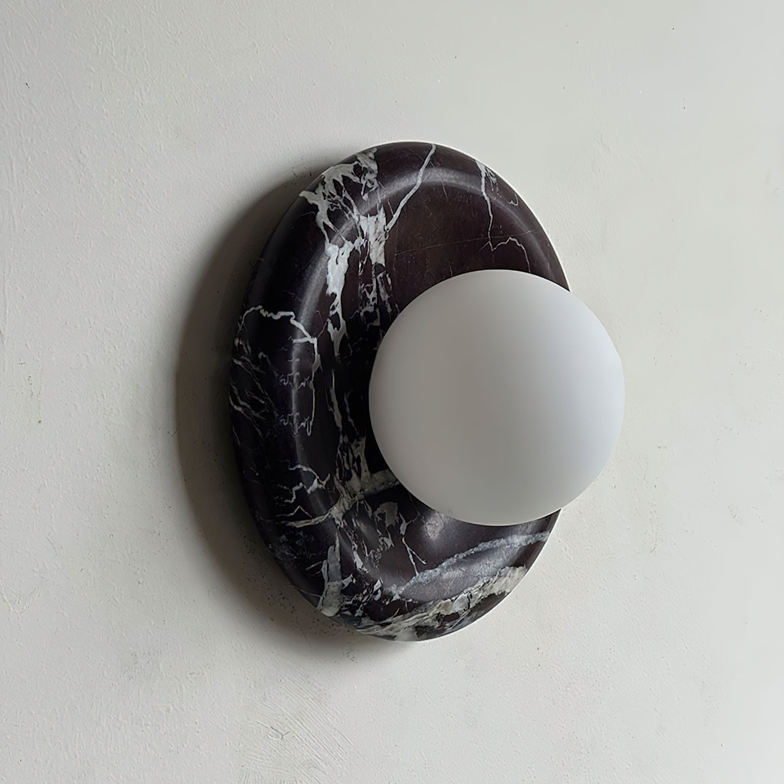Hako Marble Indoor Wall Sconce - Neutral Decor