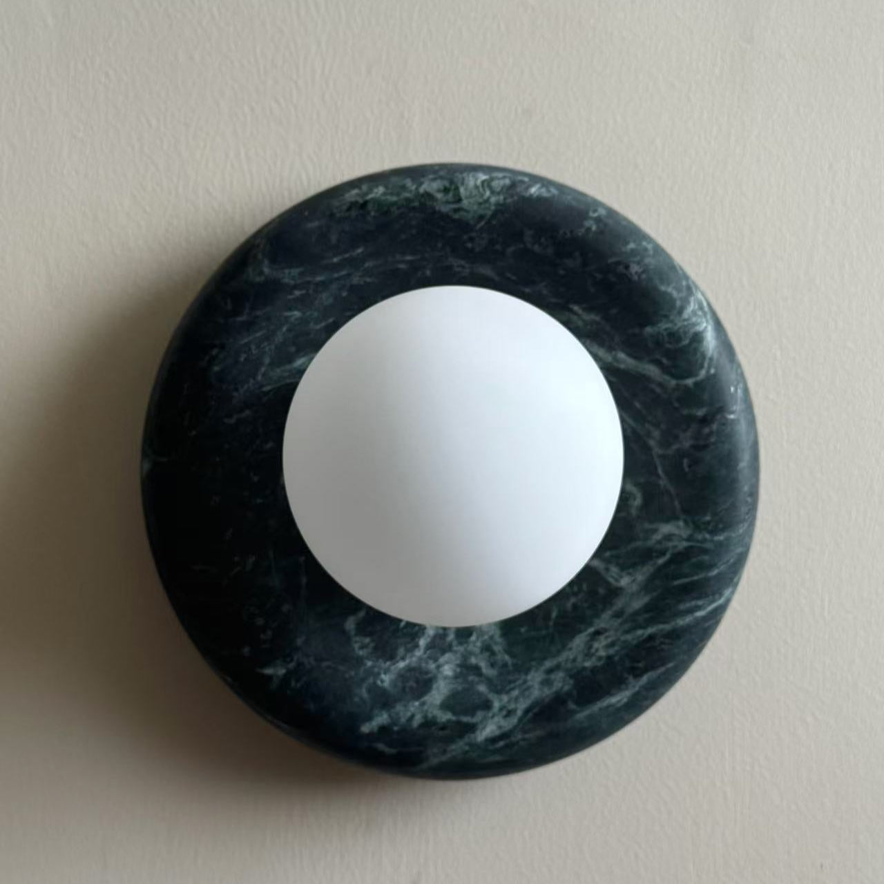 Hako Marble Indoor Wall Sconce - Neutral Decor