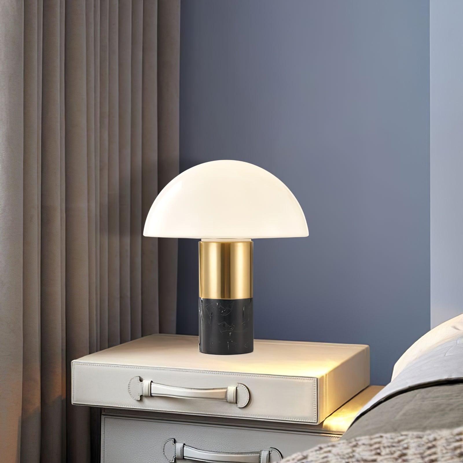 Wathen Marble Artistic Table Lamp-Neutral Decor