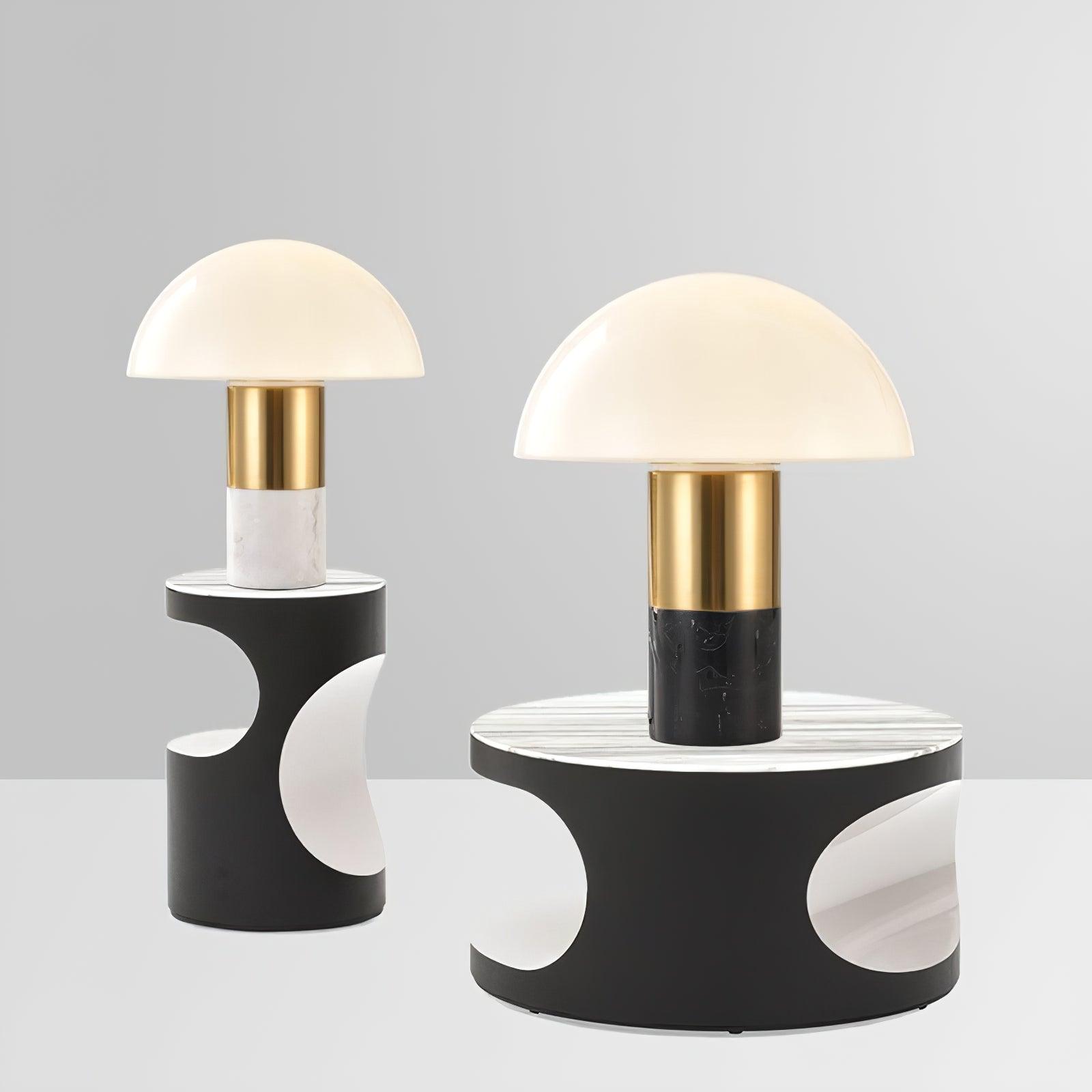 Wathen Marble Artistic Table Lamp-Neutral Decor