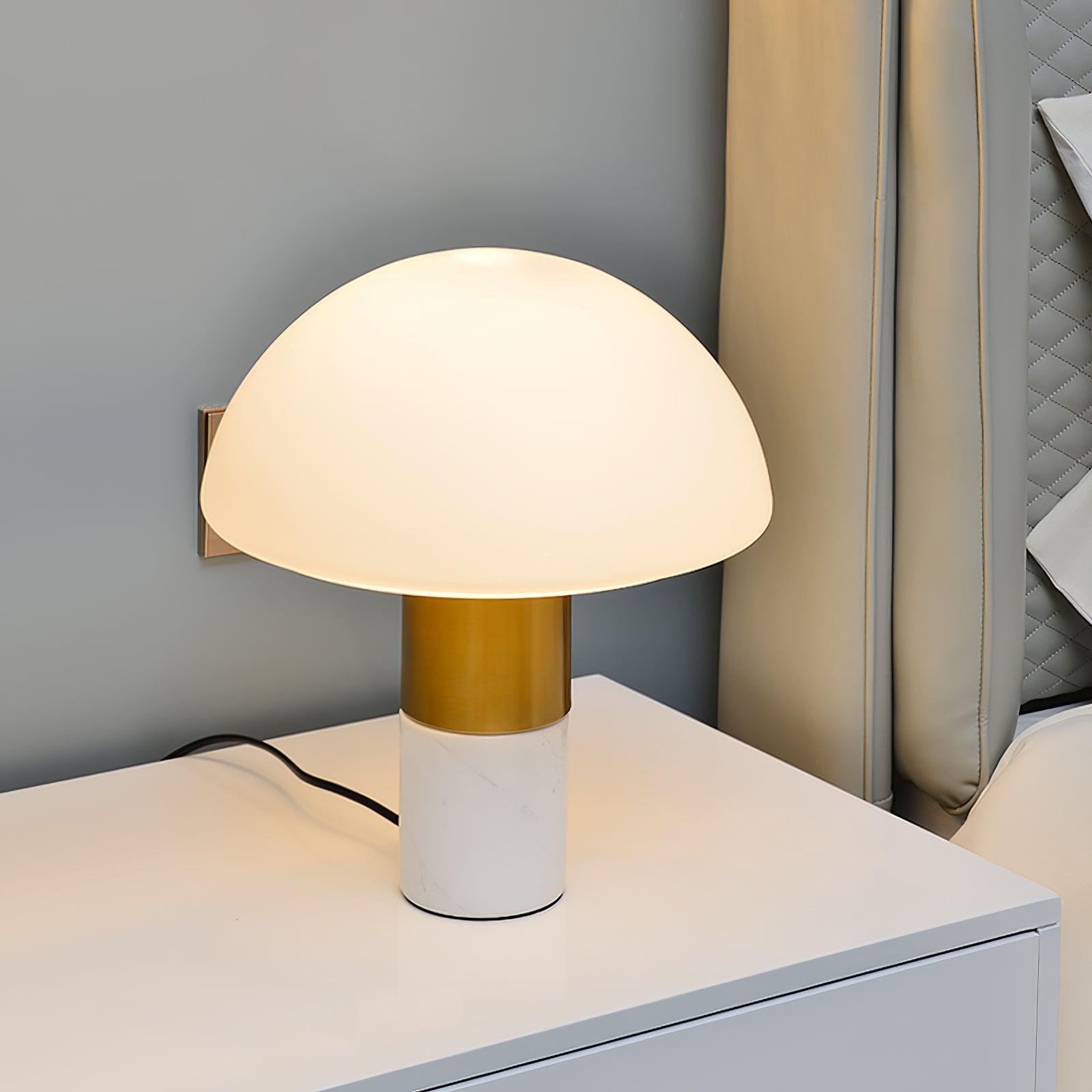 Wathen Marble Artistic Table Lamp-Neutral Decor