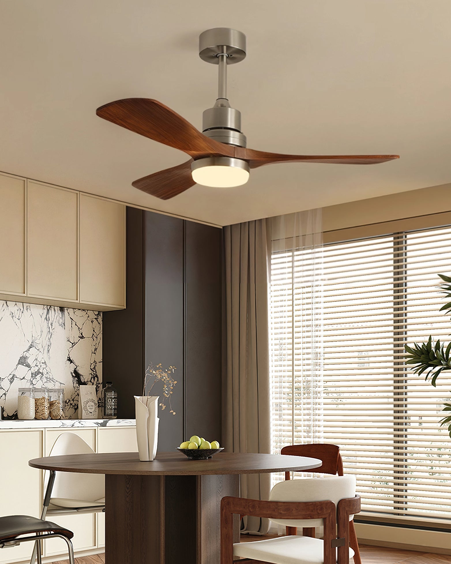 The 52-inch model of the Orren Ceiling Fan Light.