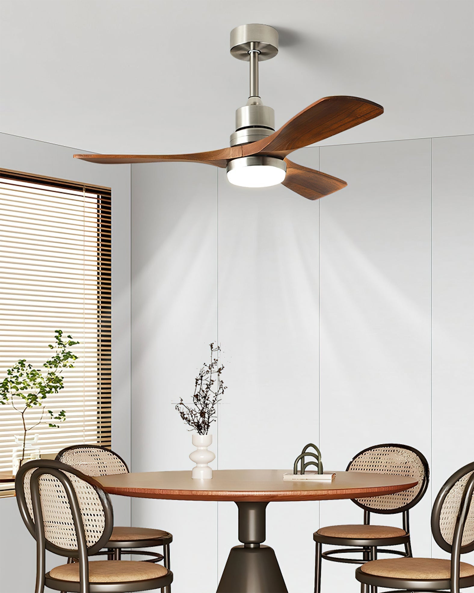 Remote control for the Orren Ceiling Fan Light.