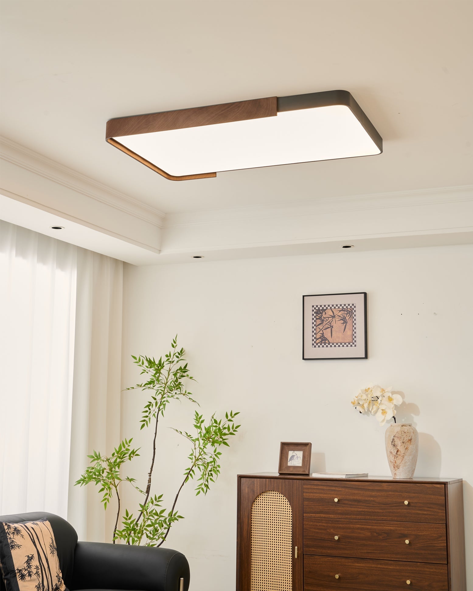 Orren Ceiling Light in a large open-plan space.