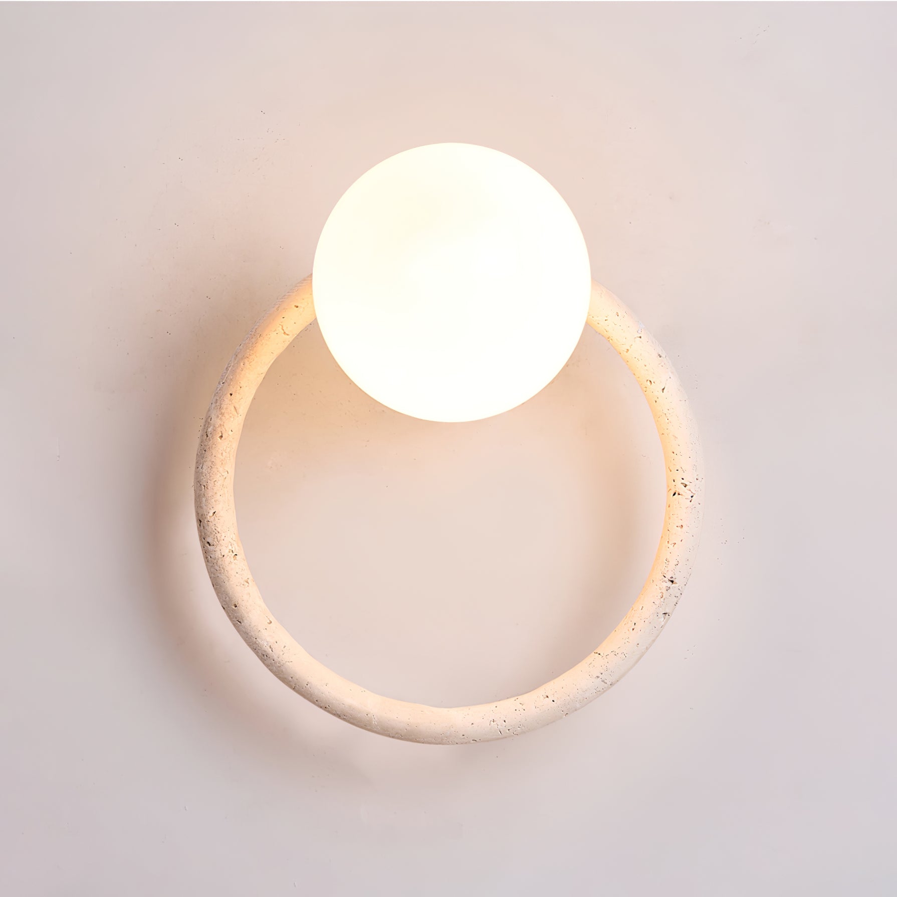 Idoryra Travertine Wall Light-Neutral Decor