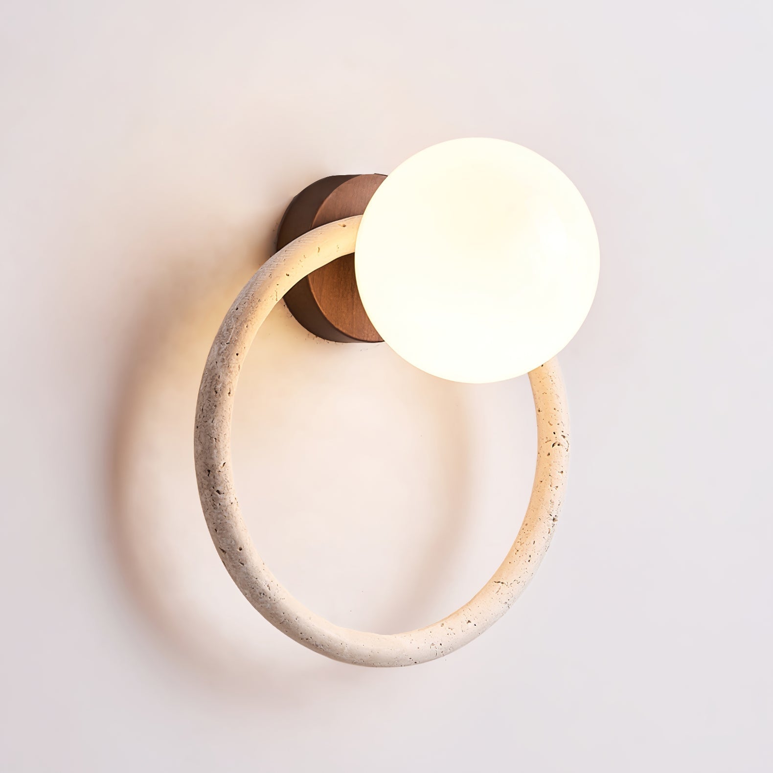 Idoryra Travertine Wall Light-Neutral Decor