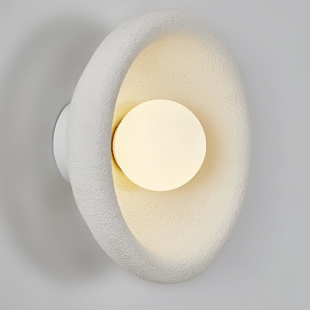 Evvinora Modern Minimalist Halo Glass Wall Light-Neutral Decor