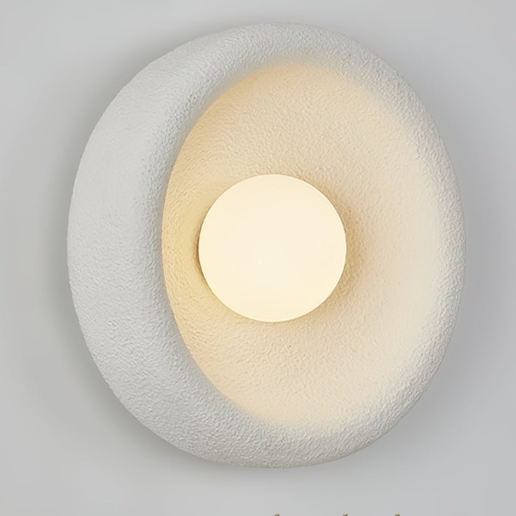 Evvinora Modern Minimalist Halo Glass Wall Light-Neutral Decor