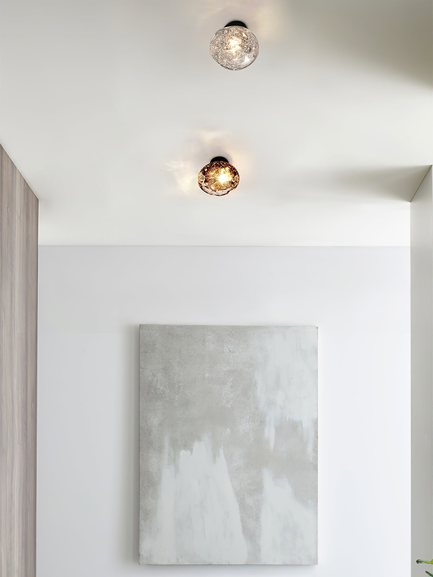 Anthony Luxury Glass Wall Lamp-Neutral Decor