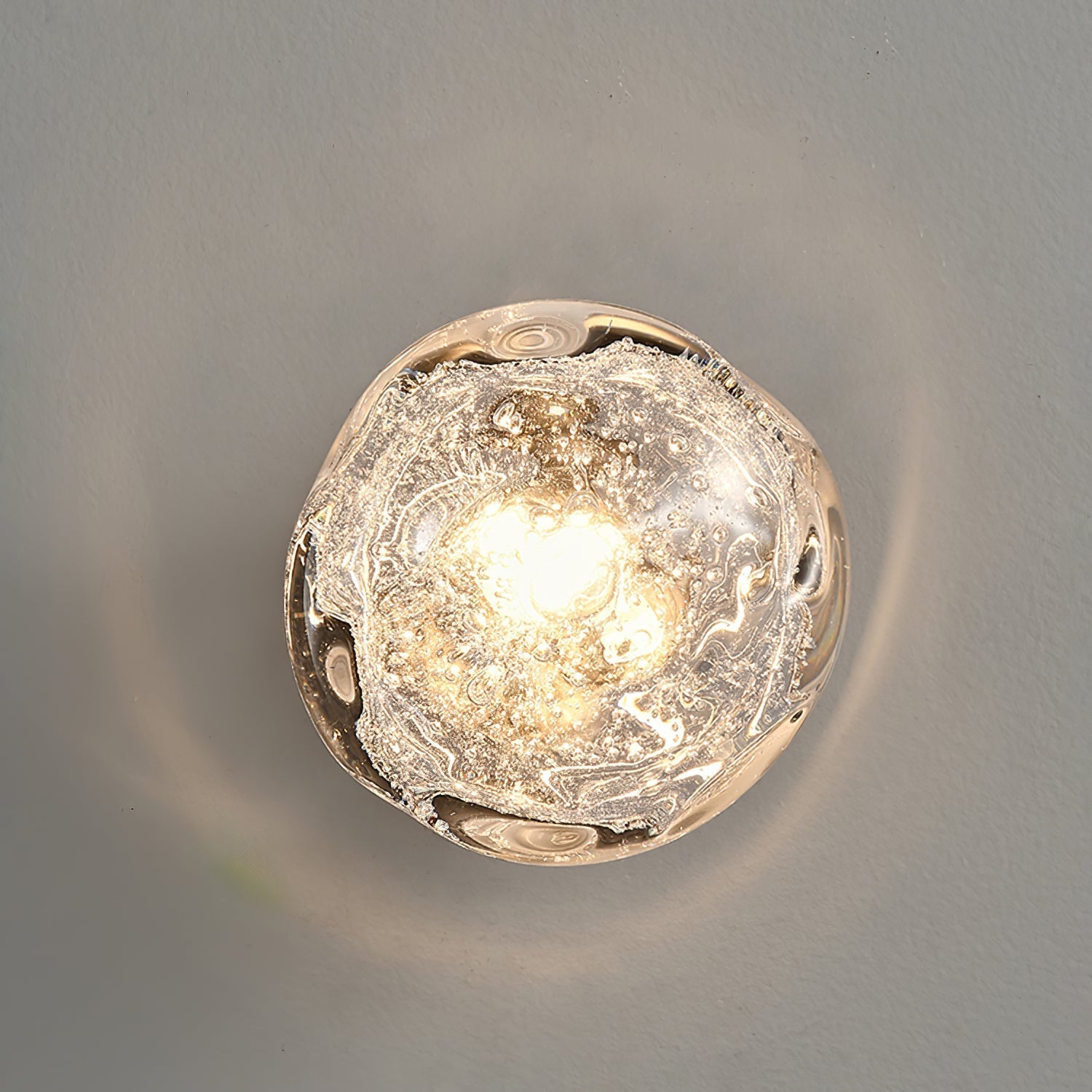 Anthony Luxury Glass Wall Lamp-Neutral Decor
