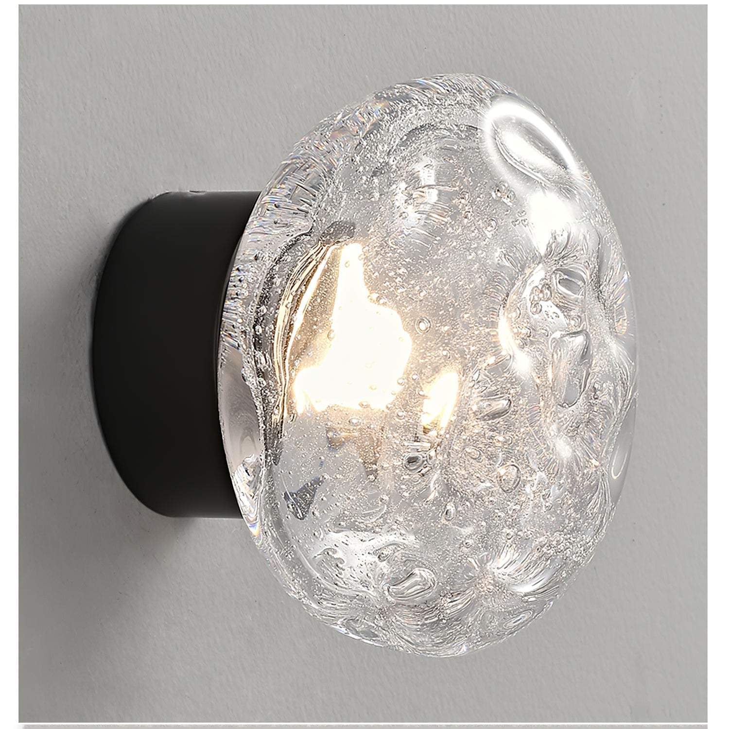 Anthony Luxury Glass Wall Lamp-Neutral Decor