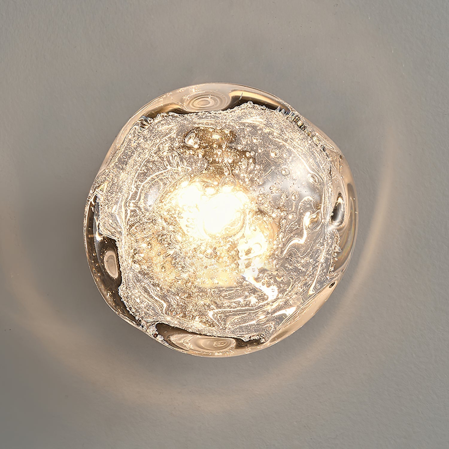 Anthony Luxury Glass Wall Lamp-Neutral Decor