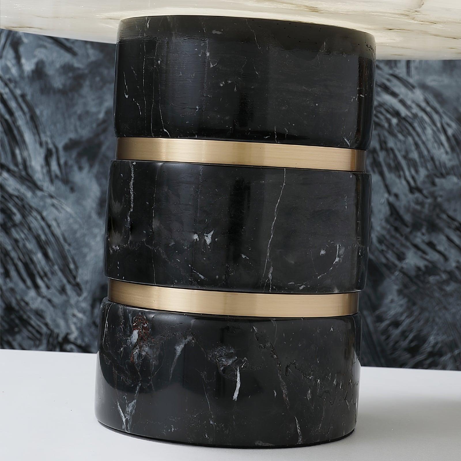 Elmarir Ribbed Alabaster Table Lamp-Neutral Decor