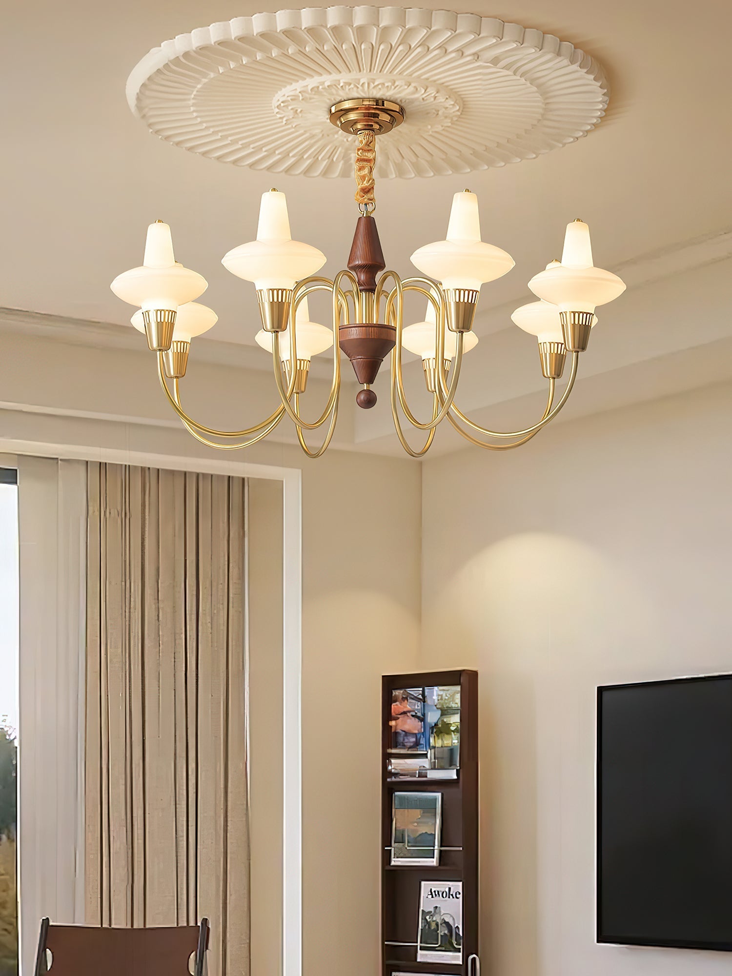 Jaxl Chandelier-Neutral Decor