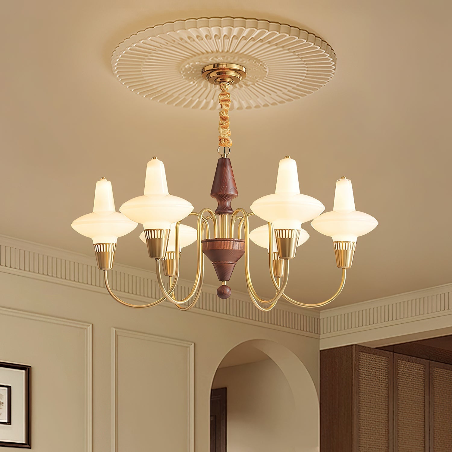 Jaxl Chandelier-Neutral Decor