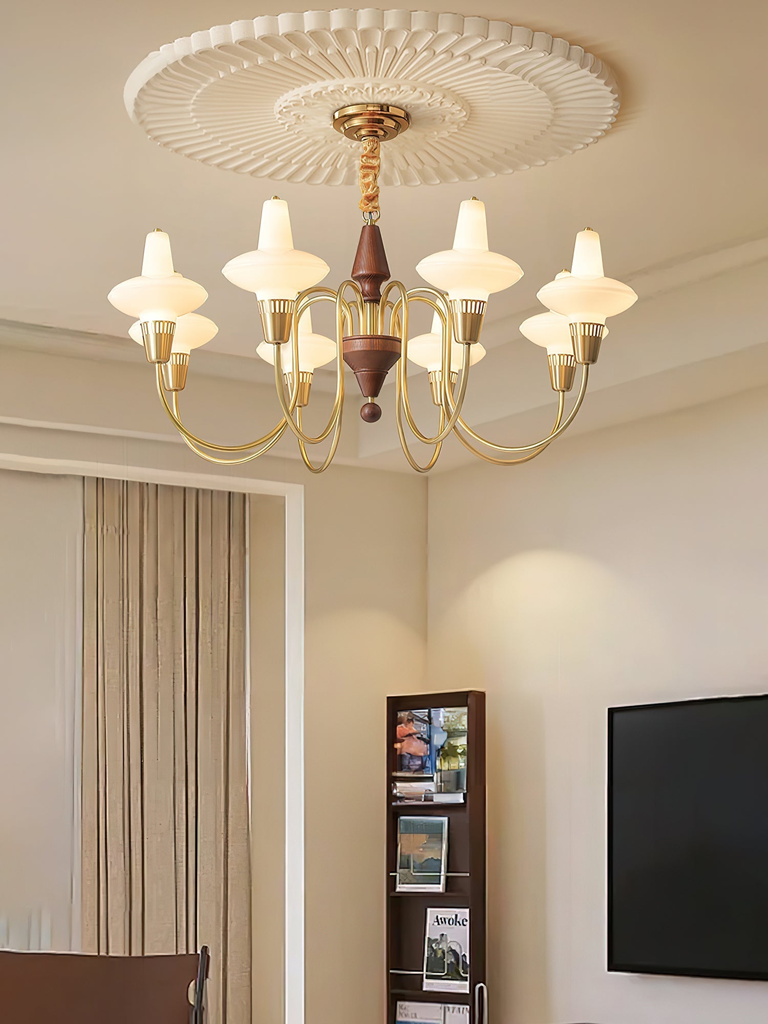 Jaxl Chandelier-Neutral Decor