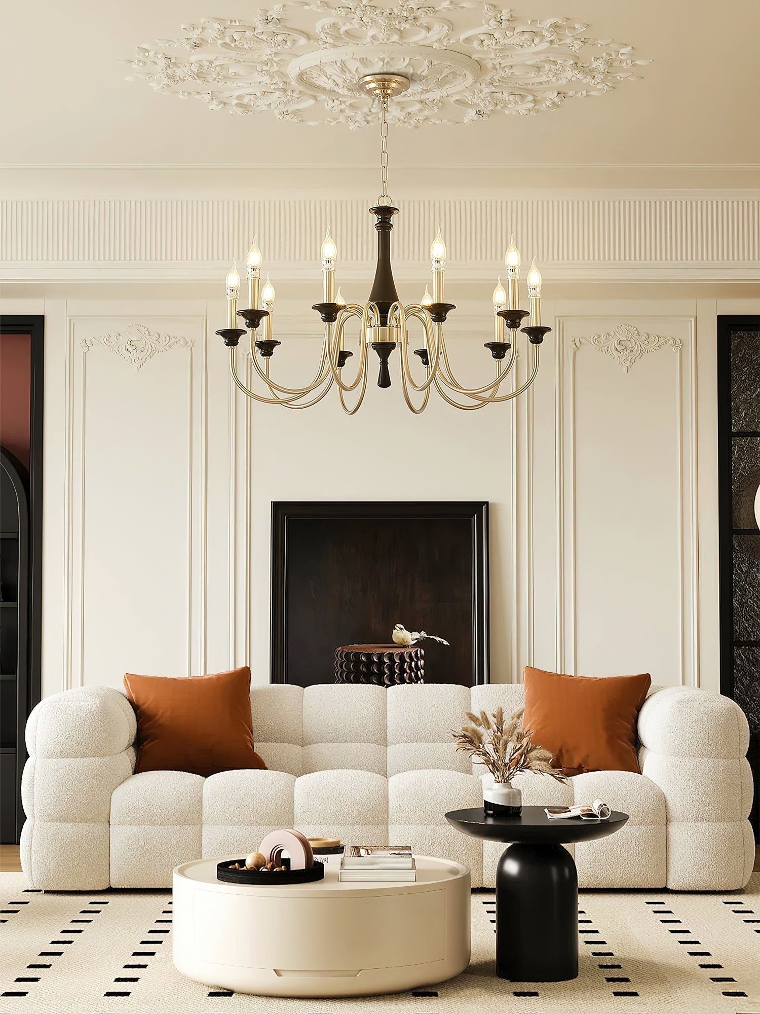 Revilo Chandelier-Neutral Decor