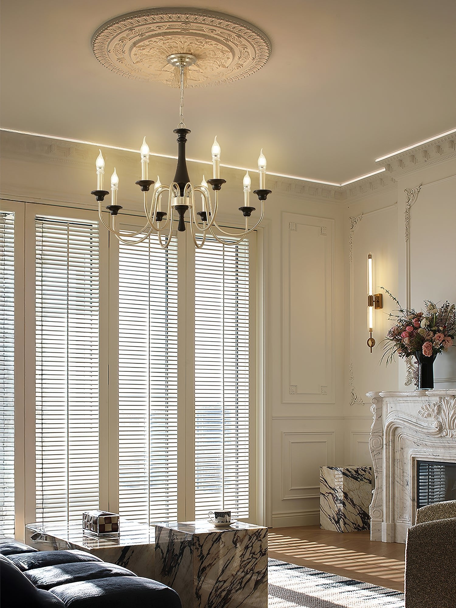 Revilo Chandelier-Neutral Decor
