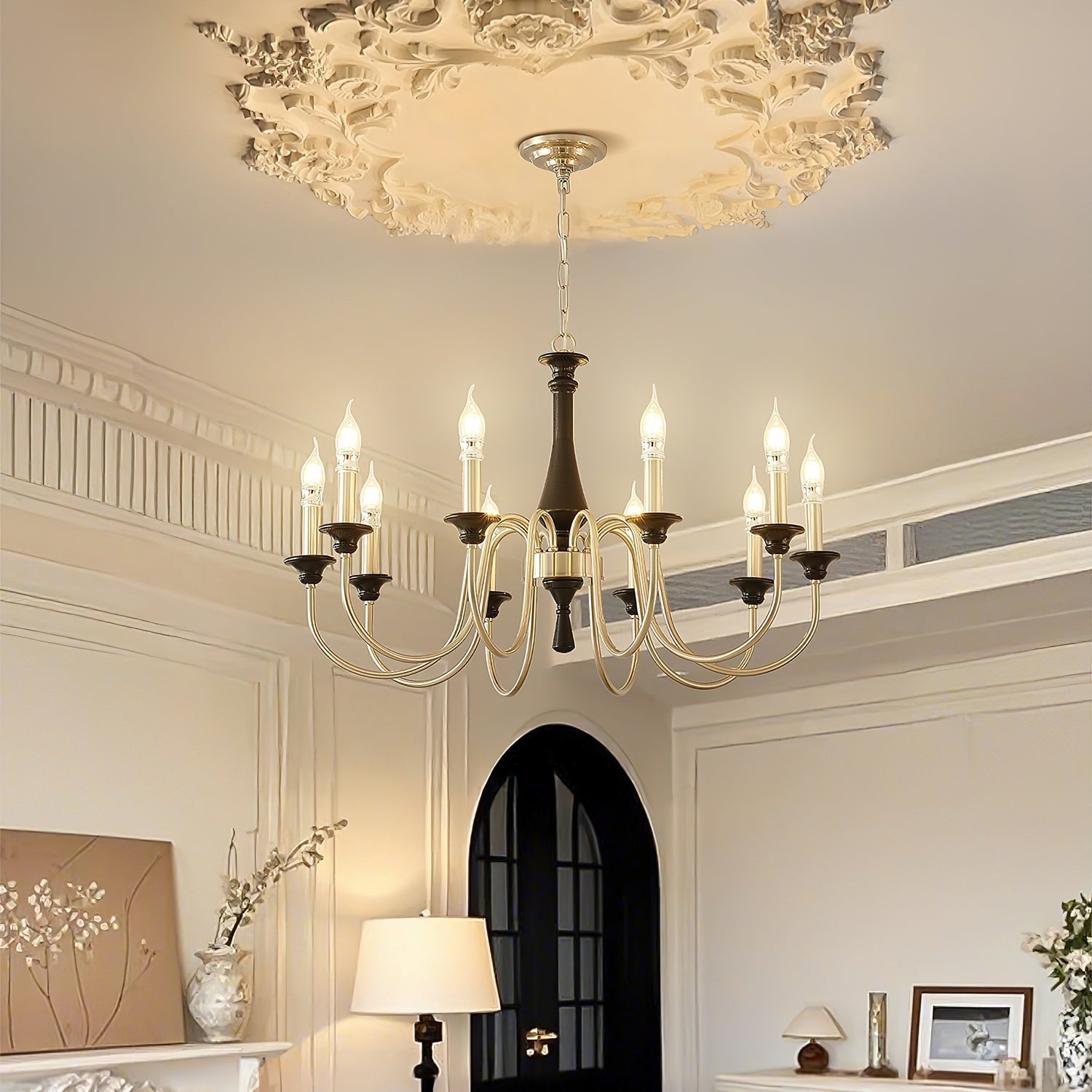 Revilo Chandelier-Neutral Decor