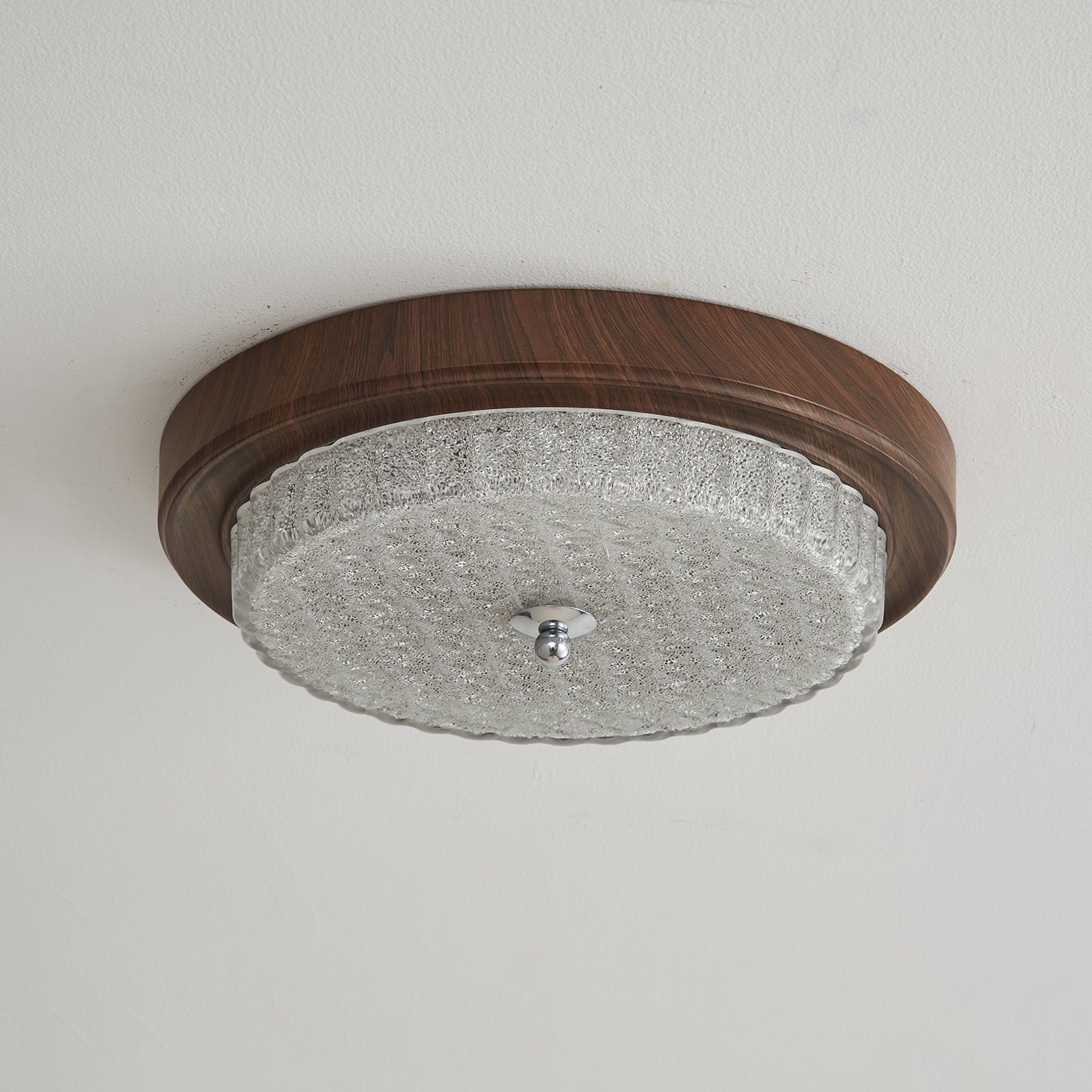 Nyshair Modern Minimalist Glass Ceiling Light-Neutral Decor