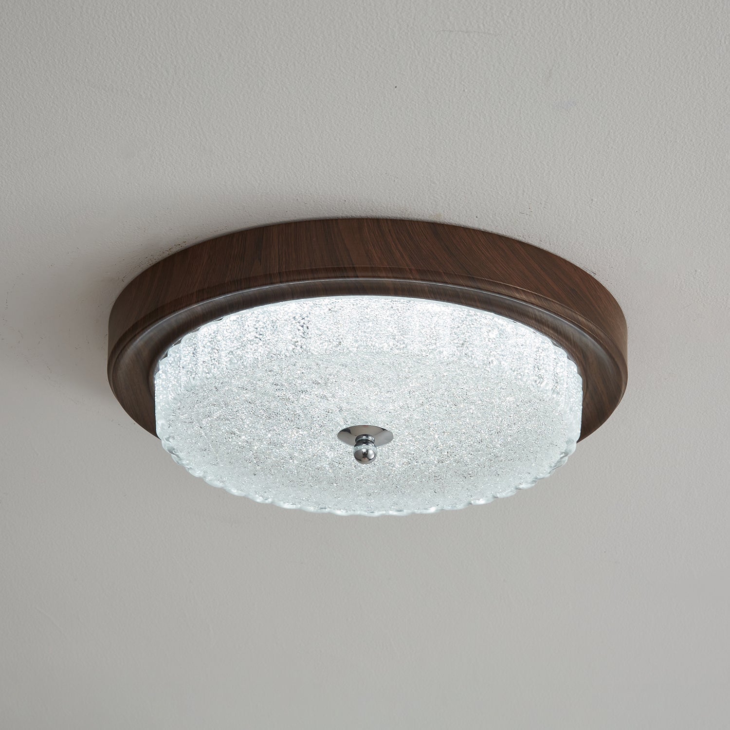 Nyshair Modern Minimalist Glass Ceiling Light-Neutral Decor