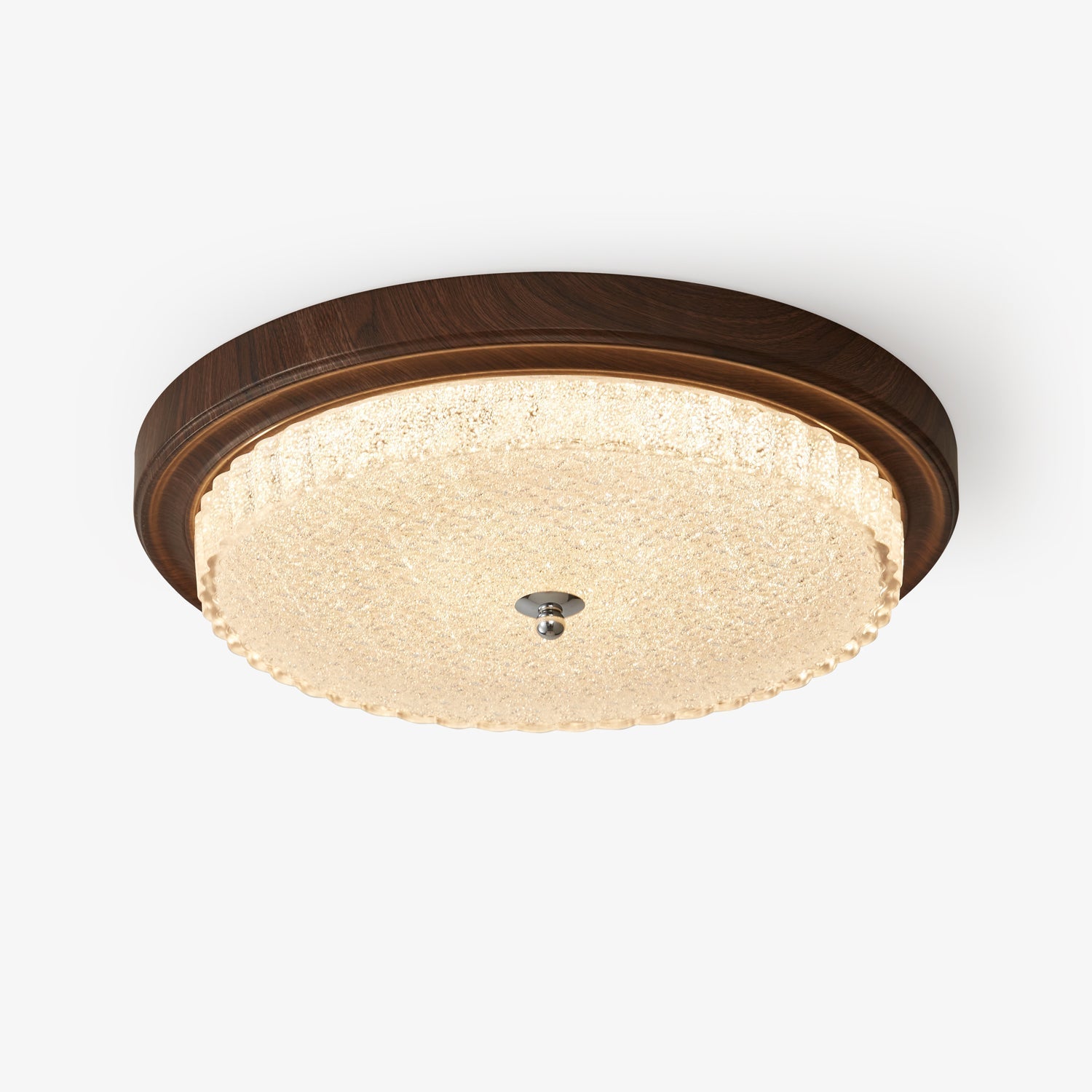 Nyshair Modern Minimalist Glass Ceiling Light-Neutral Decor
