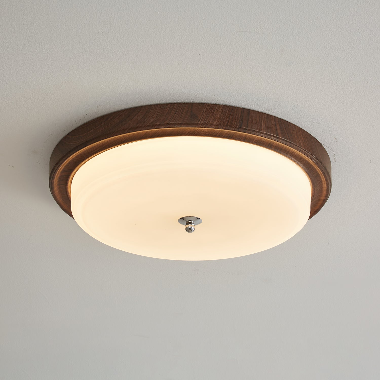 Nyshair Modern Minimalist Glass Ceiling Light-Neutral Decor