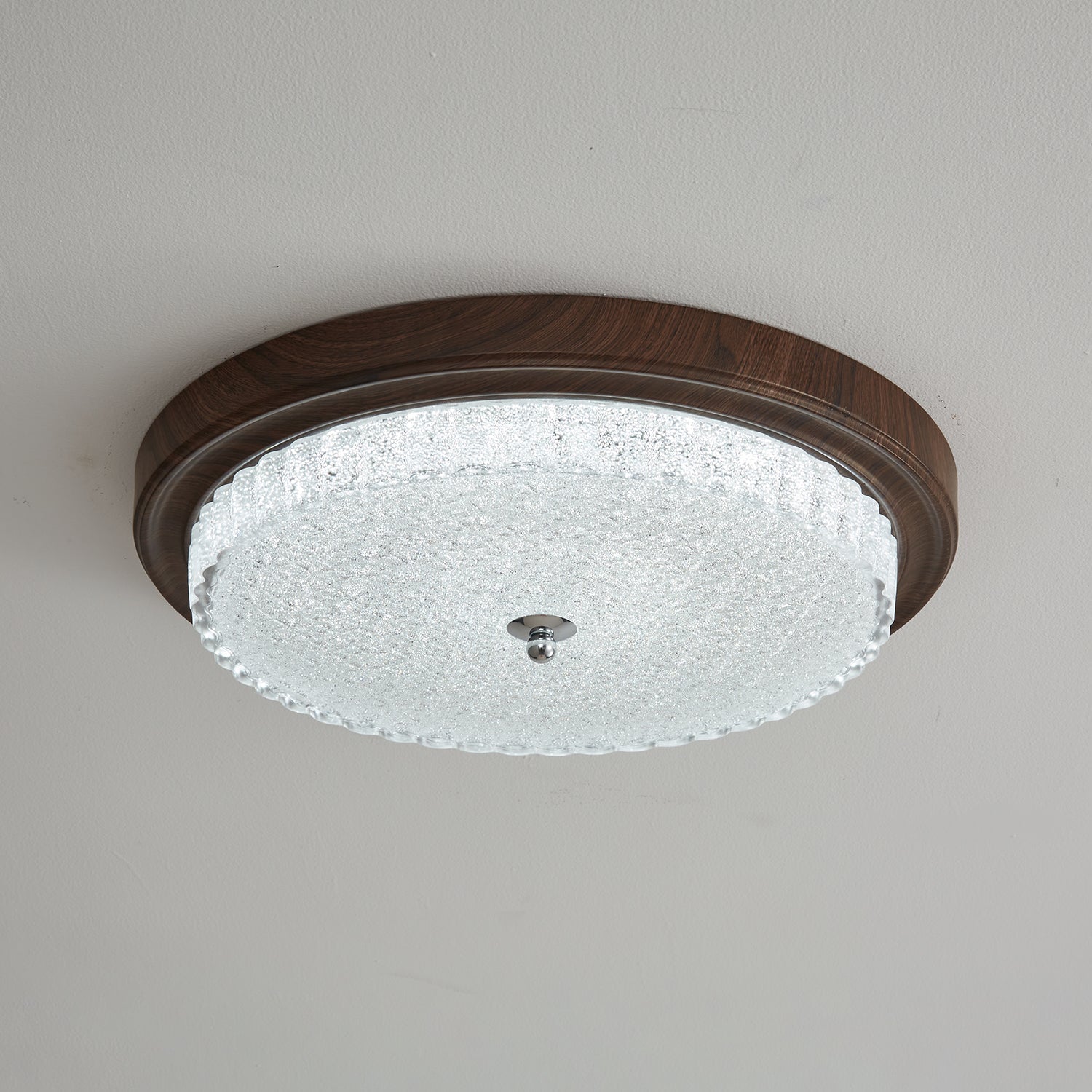 Nyshair Modern Minimalist Glass Ceiling Light-Neutral Decor