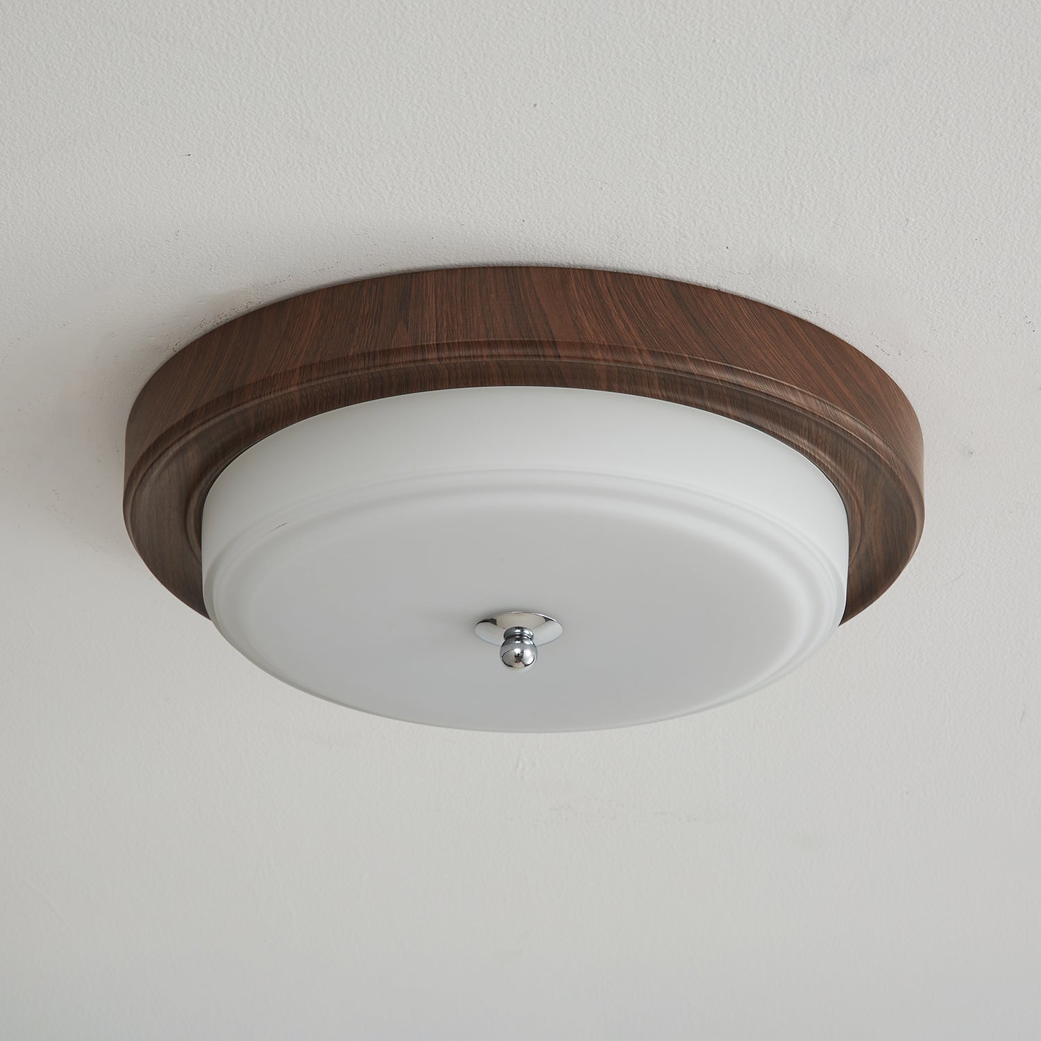 Nyshair Modern Minimalist Glass Ceiling Light-Neutral Decor