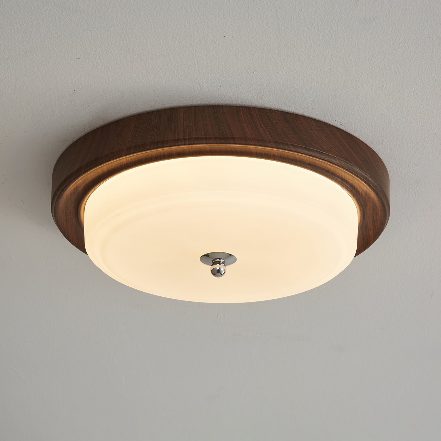 Nyshair Modern Minimalist Glass Ceiling Light-Neutral Decor