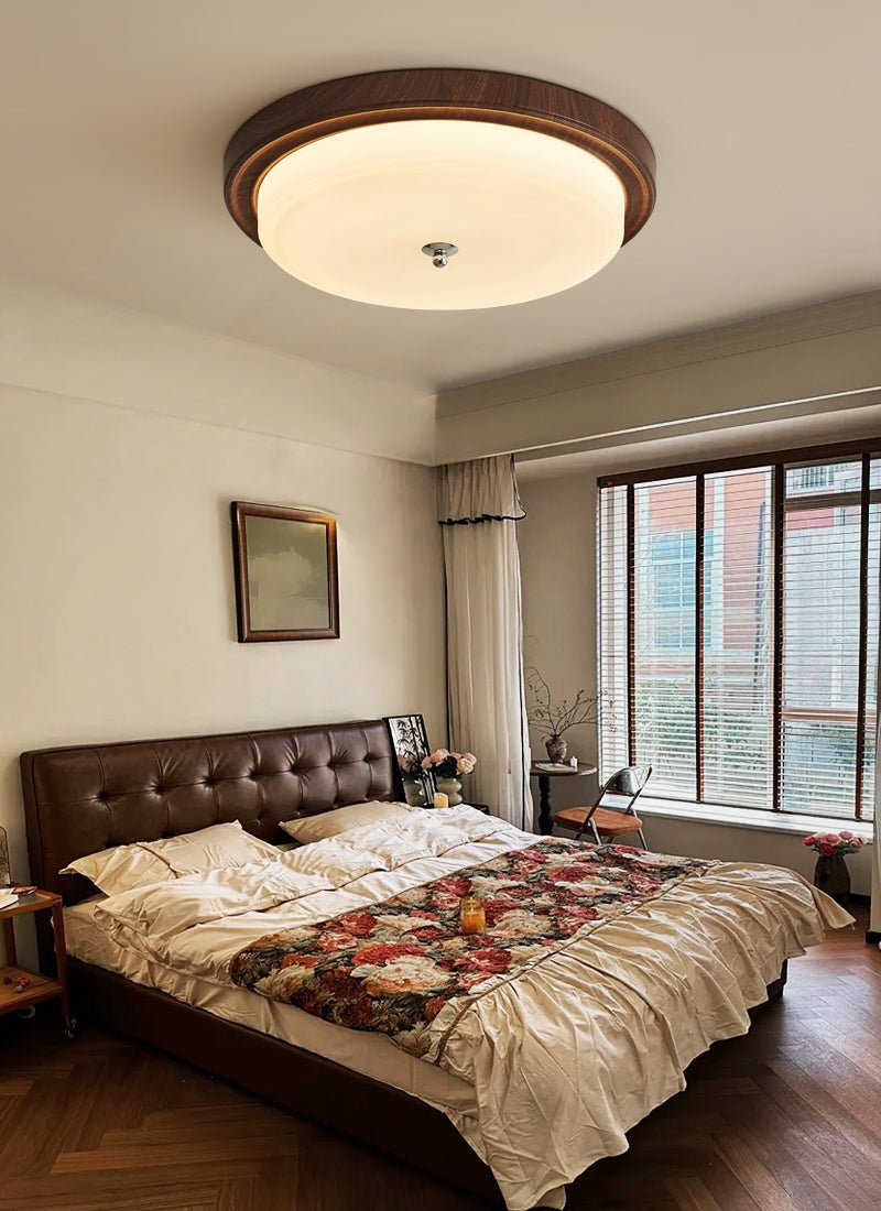 Nyshair Modern Minimalist Glass Ceiling Light-Neutral Decor