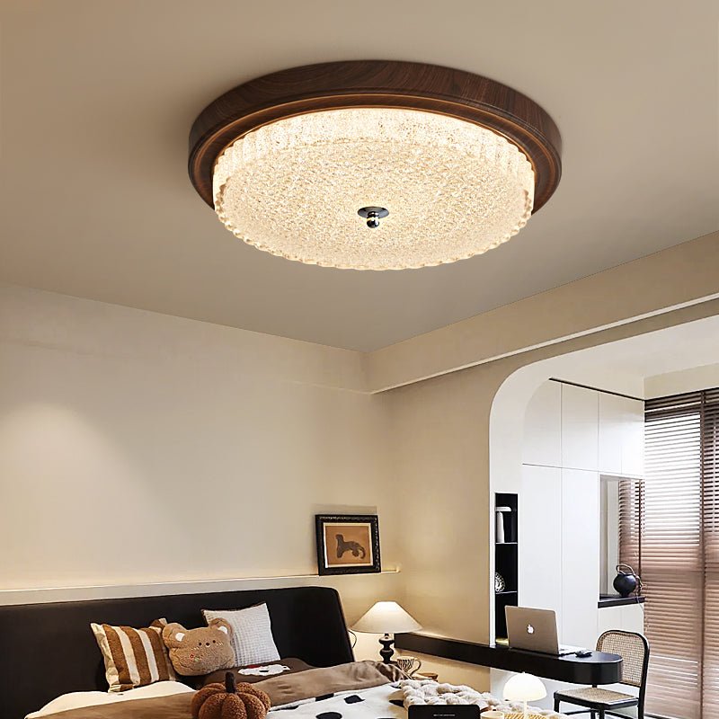 Nyshair Modern Minimalist Glass Ceiling Light-Neutral Decor