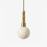 Nivalora Alabaster Beaded Pendant Light
