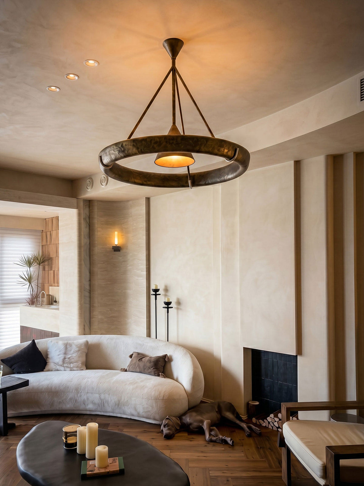 Rivergrove Halo Art Chandelier