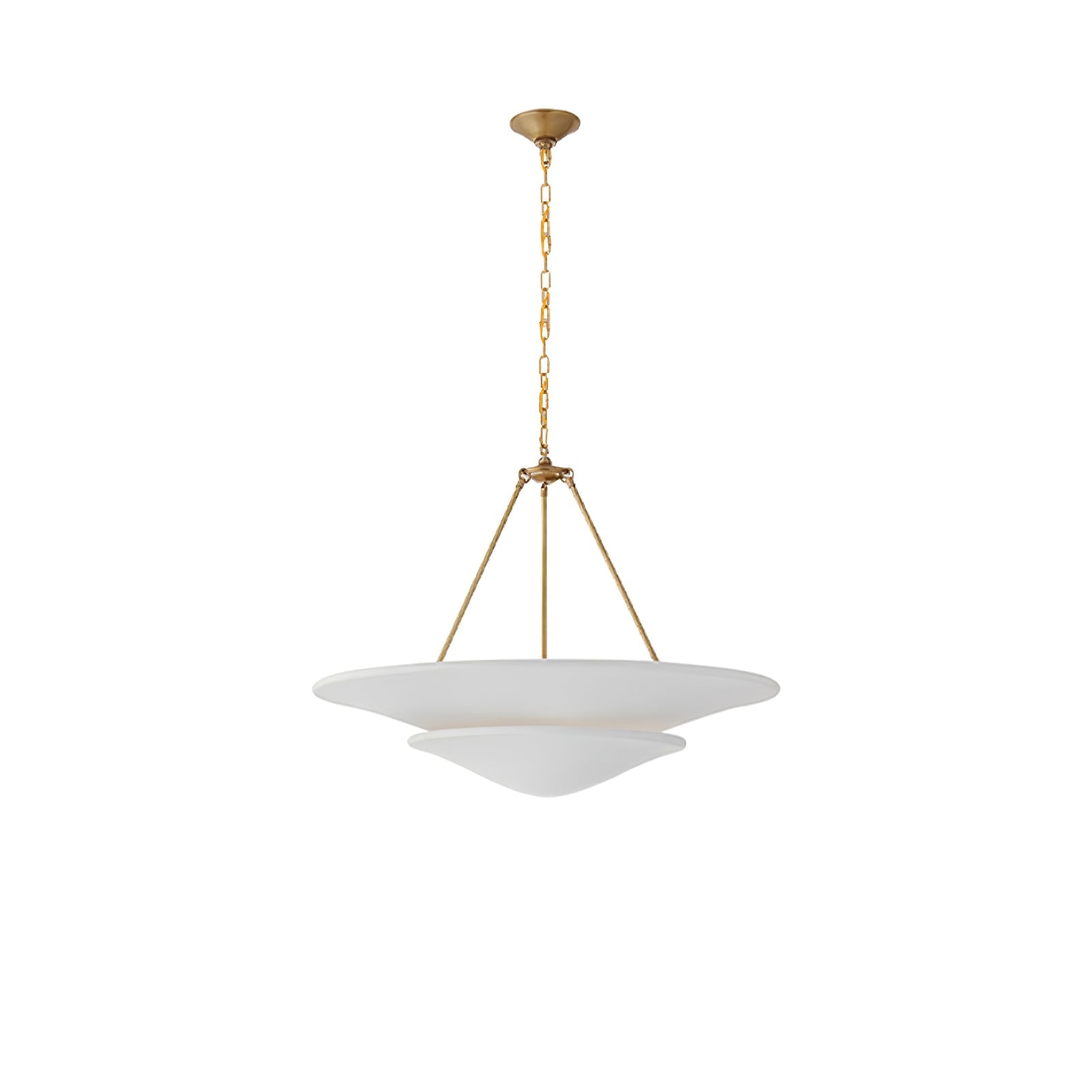 Lunara Modern Plaster Pendant Light-Neutral Decor