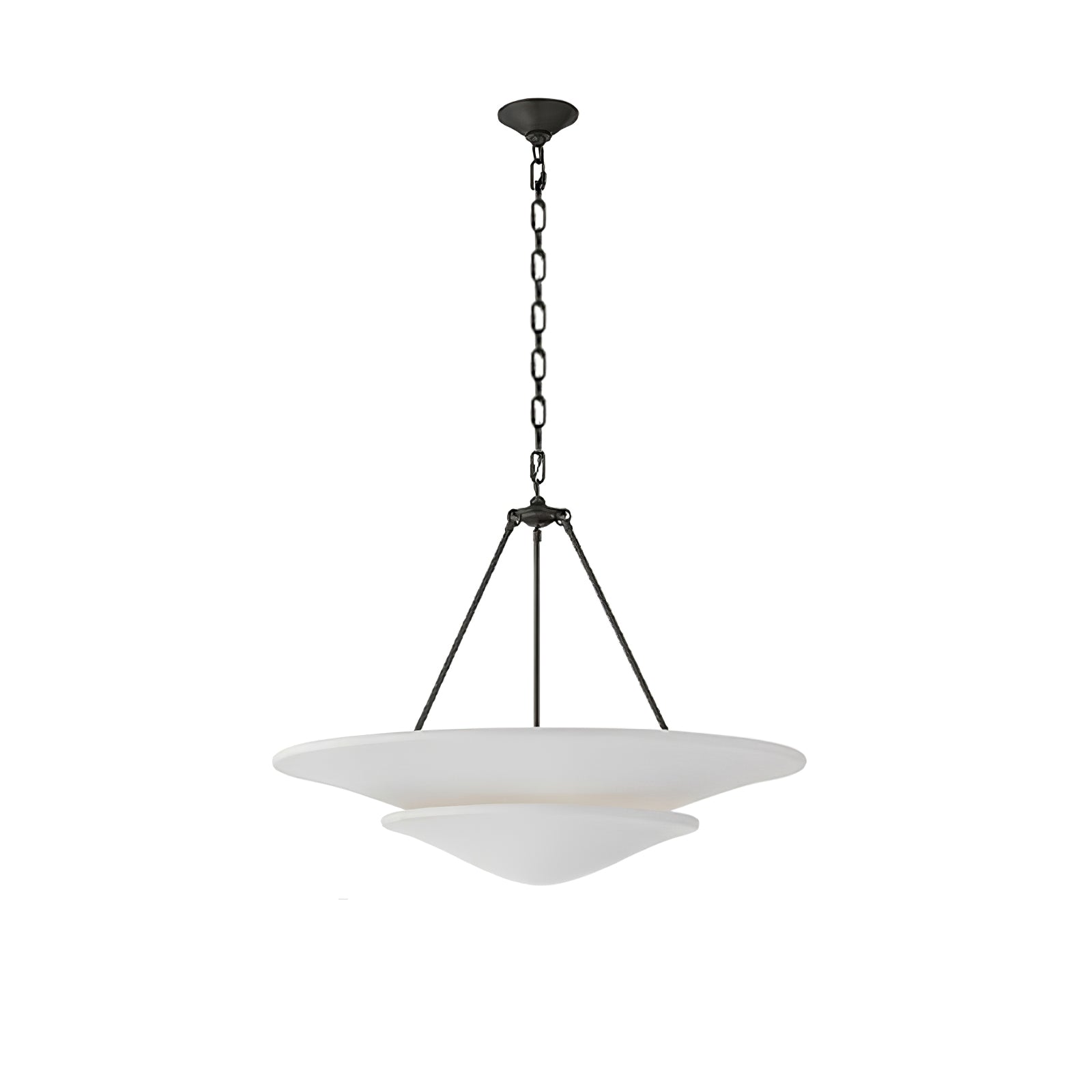 Lunara Modern Plaster Pendant Light-Neutral Decor