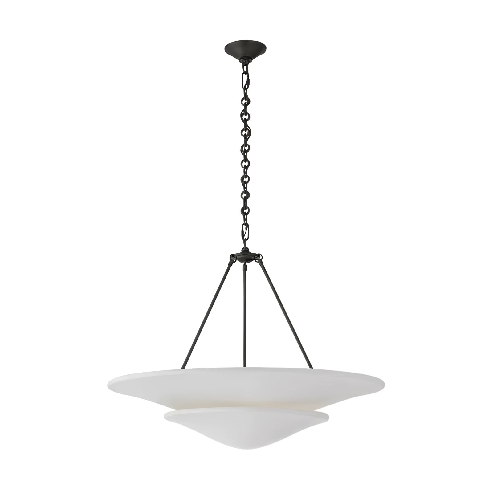 Lunara Modern Plaster Pendant Light-Neutral Decor