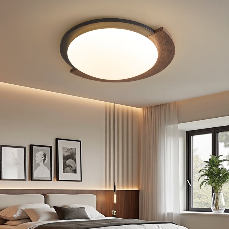 Orwyn Grain Halo Ceiling Light-Neutral Decor