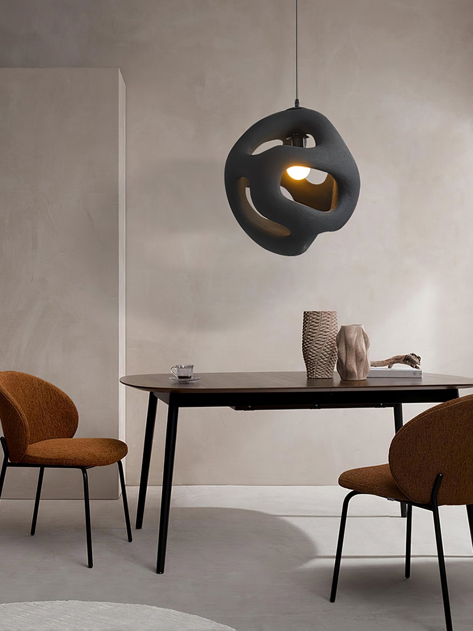 Corra Wabi-Sabi Pendant Light-Neutral Decor