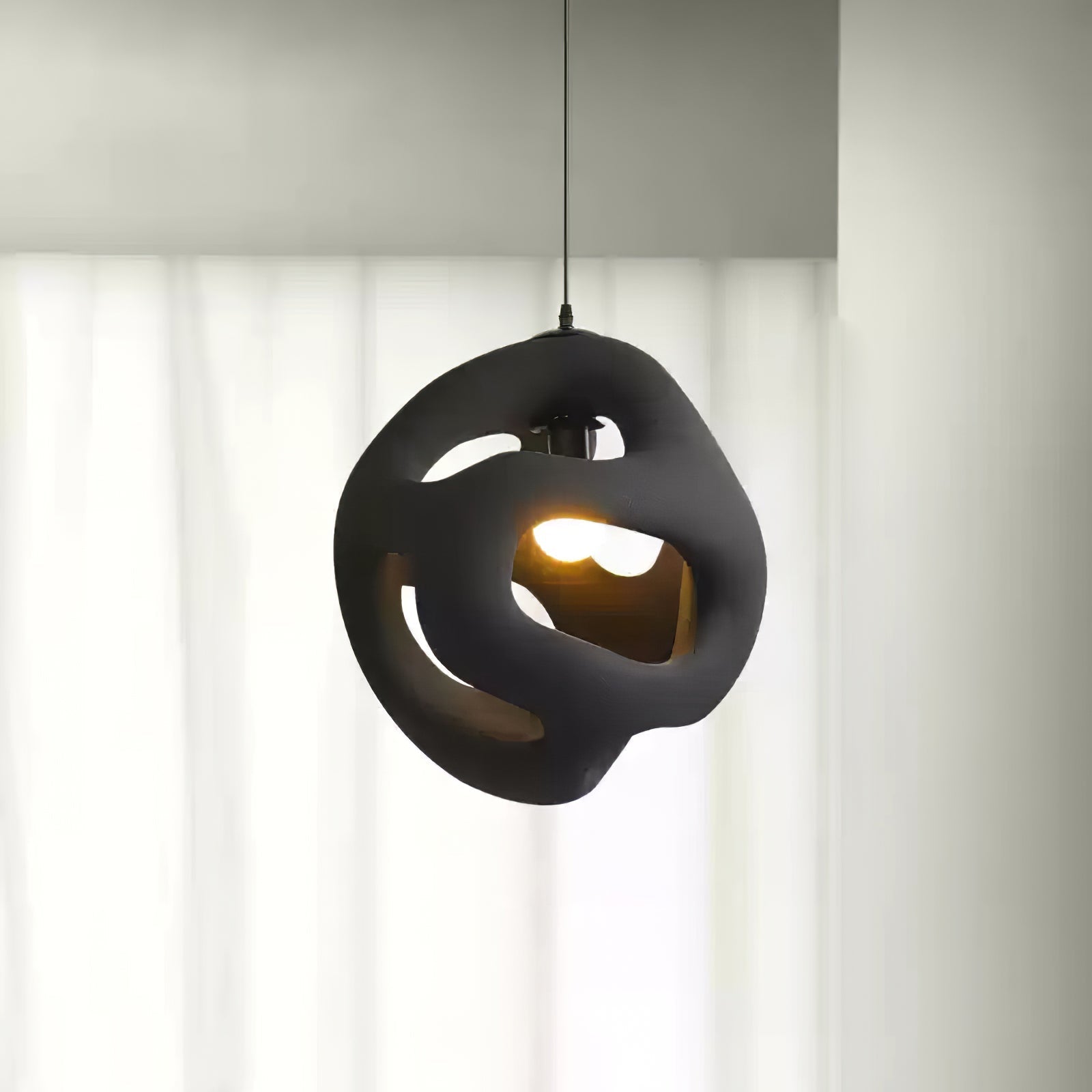 Corra Wabi-Sabi Pendant Light-Neutral Decor
