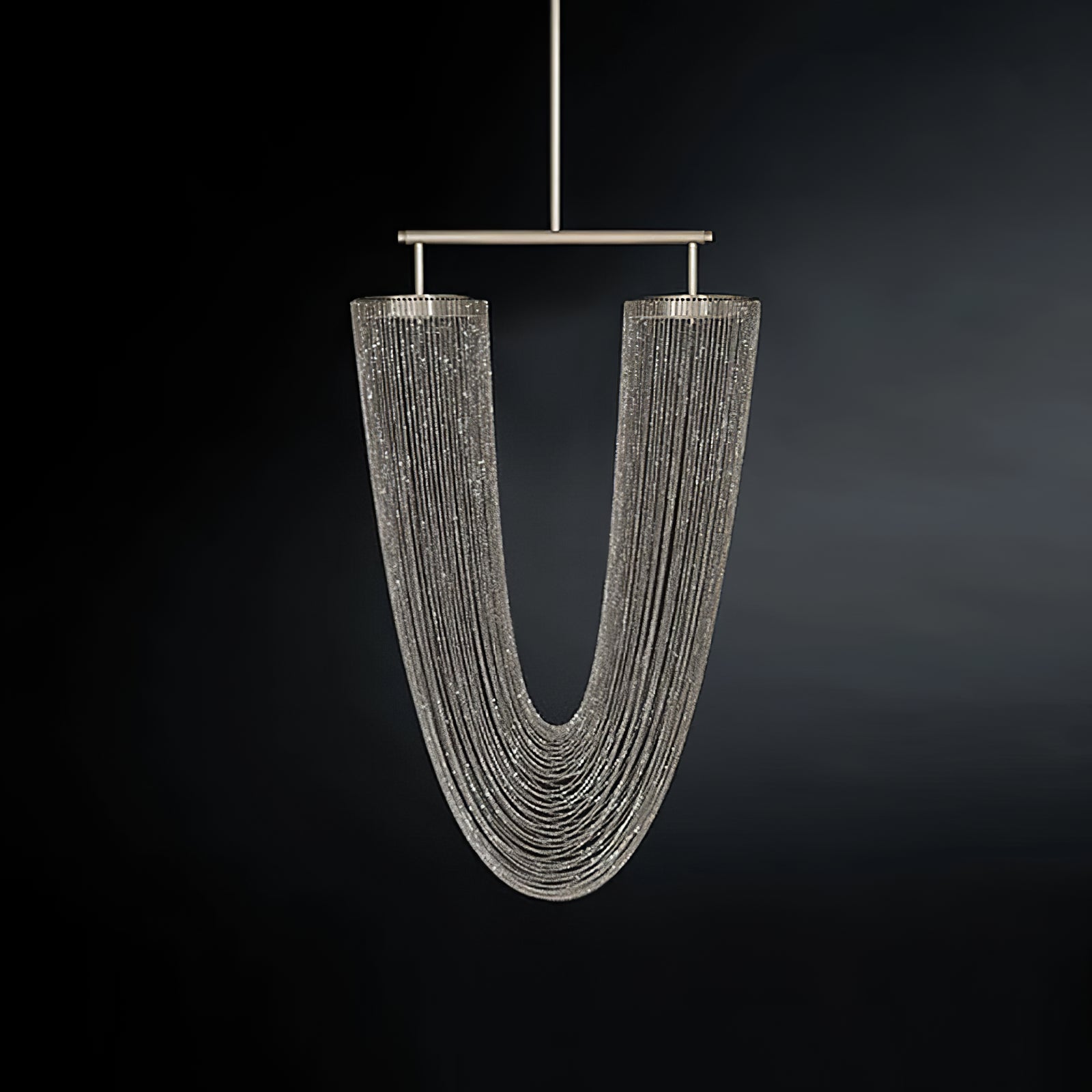 Apsht Pendant Light Copper Chain Sculptural Modern-Neutral Decor