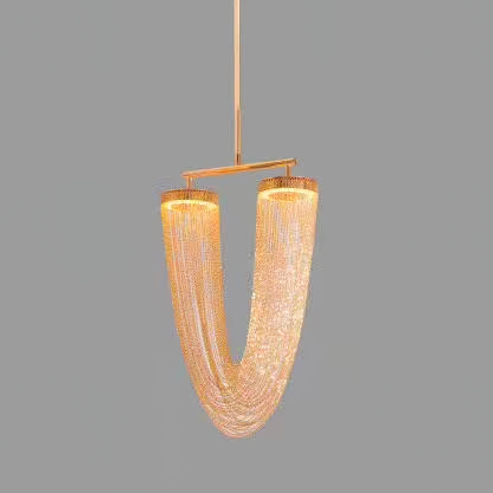 Apsht Pendant Light Copper Chain Sculptural Modern-Neutral Decor