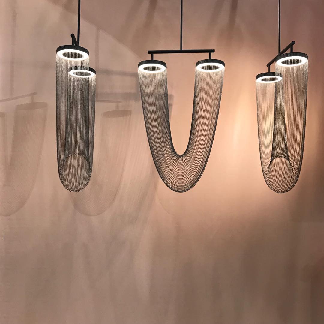 Apsht Pendant Light Copper Chain Sculptural Modern-Neutral Decor