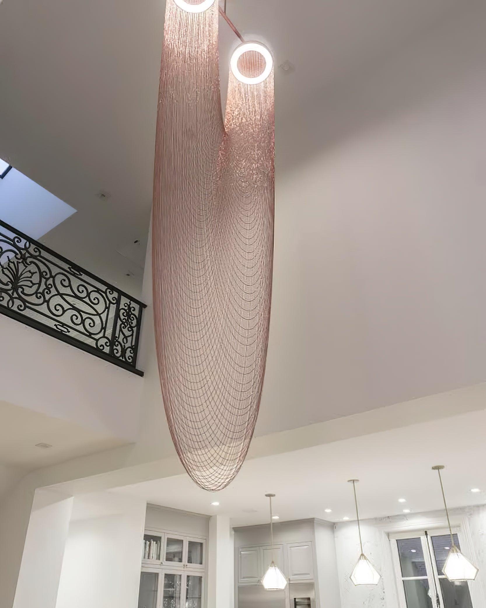 Apsht Pendant Light Copper Chain Sculptural Modern-Neutral Decor
